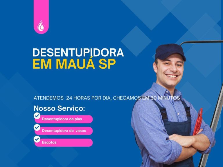 Desentupidora em Mauá-SP | Solução Imediata e Segura 24h