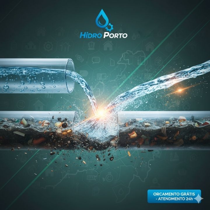 Desentupidora de esgoto Hidro Porto em Diadema SP