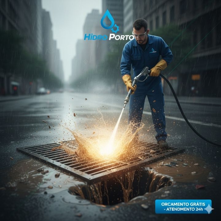 Desentupidora de caixa Pluvial Hidro Porto em Diadema